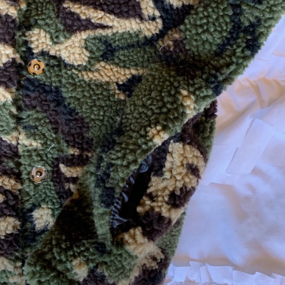 Camouflage teddy bear jacket - Picture 3 of 3